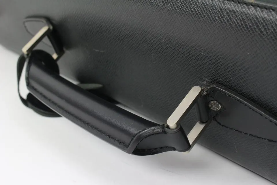 Louis Vuitton Green Santore Ardoise Garment Travel Bag 46lk324s