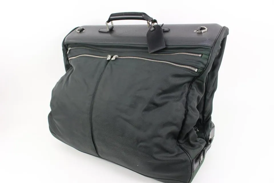 Louis Vuitton Green Santore Ardoise Garment Travel Bag 46lk324s