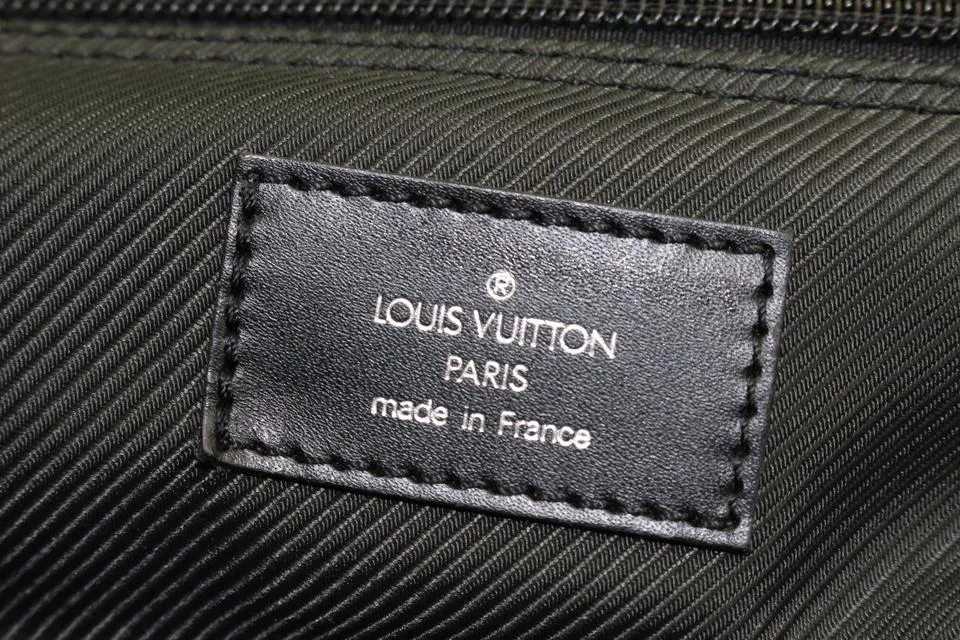 Louis Vuitton Green Santore Ardoise Garment Travel Bag 46lk324s