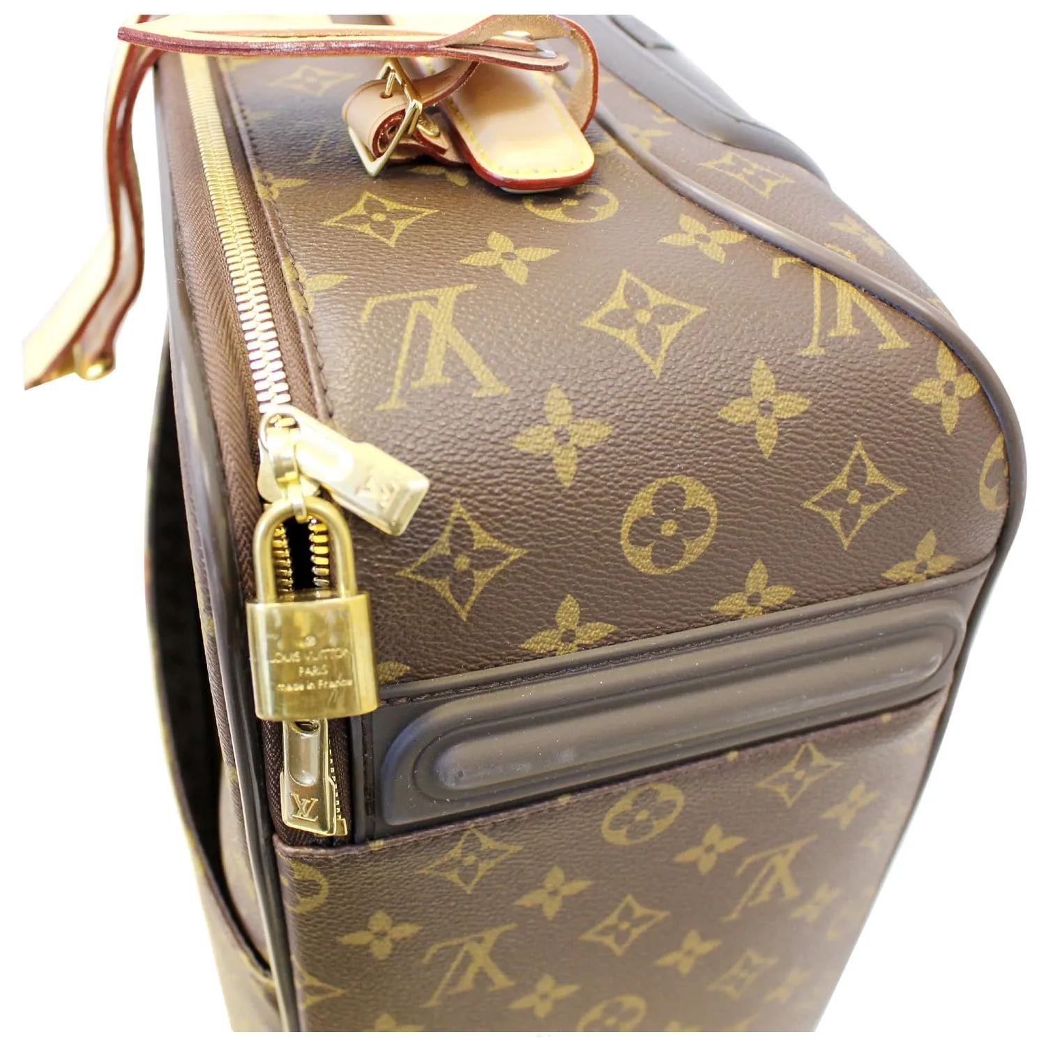 LOUIS VUITTON Pegase 55 Monogram Canvas Business Suitcase Travel Bag