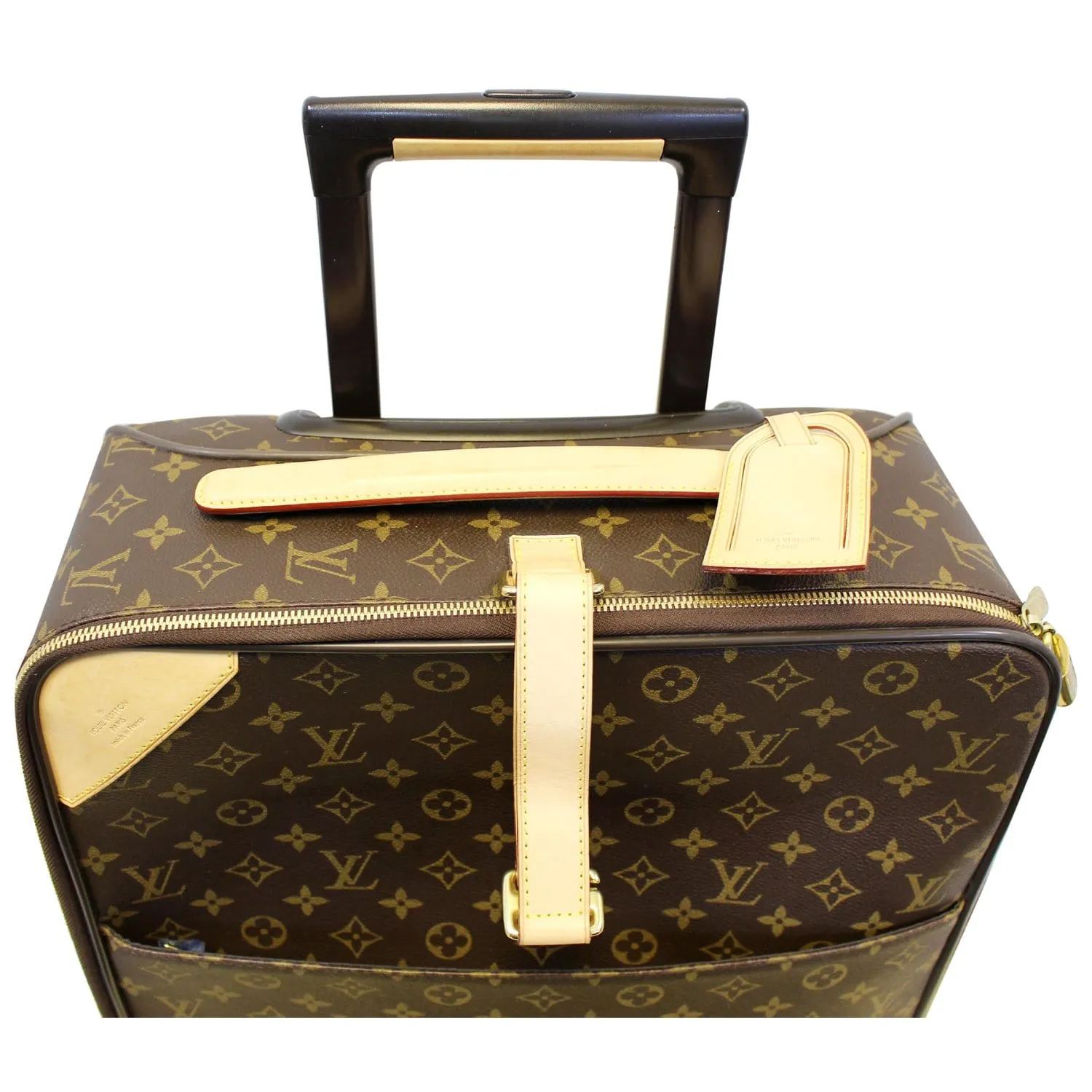 LOUIS VUITTON Pegase 55 Monogram Canvas Business Suitcase Travel Bag