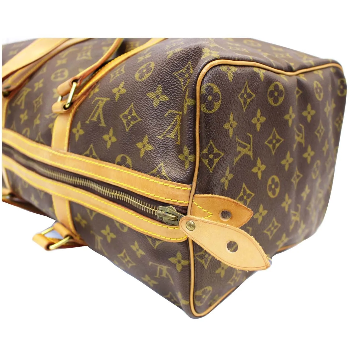 LOUIS VUITTON  Sac Souple 45 Monogram Canvas Boston Bag