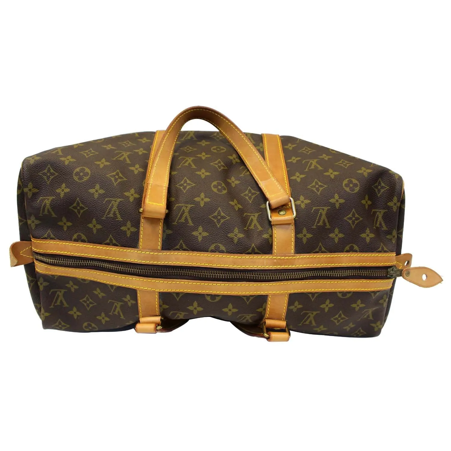 LOUIS VUITTON  Sac Souple 45 Monogram Canvas Boston Bag