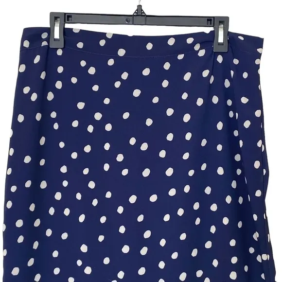 LPA Polka Dot Ruffle Skirt, Size X-Large