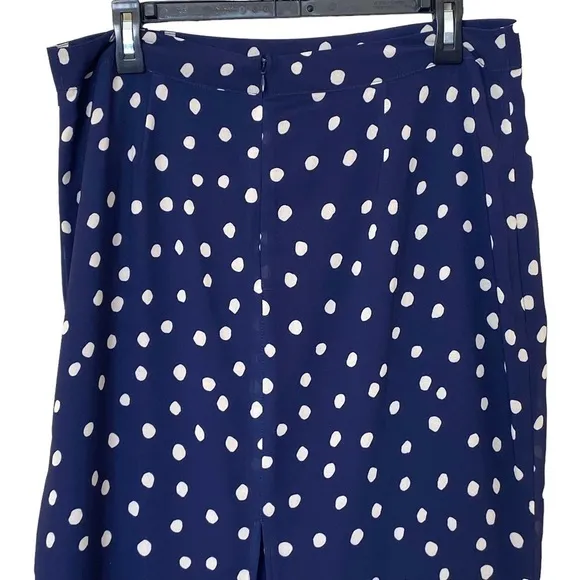 LPA Polka Dot Ruffle Skirt, Size X-Large