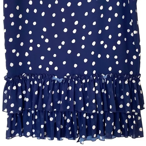 LPA Polka Dot Ruffle Skirt, Size X-Large