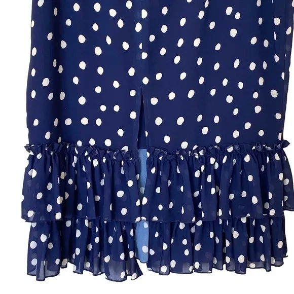 LPA Polka Dot Ruffle Skirt, Size X-Large