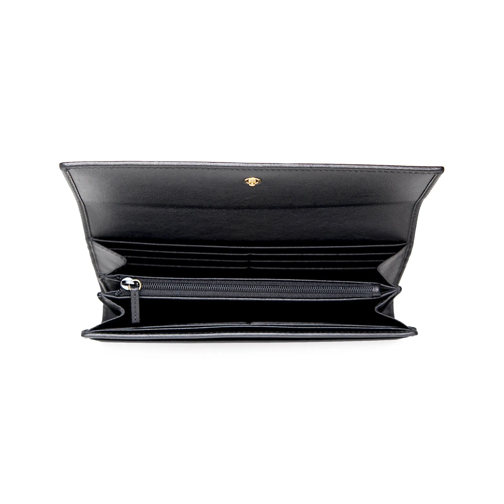 LUXE LEATHER CONTINENTAL WALLET