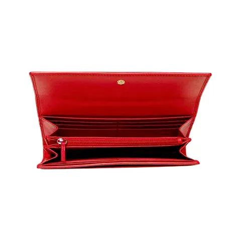 LUXE LEATHER CONTINENTAL WALLET