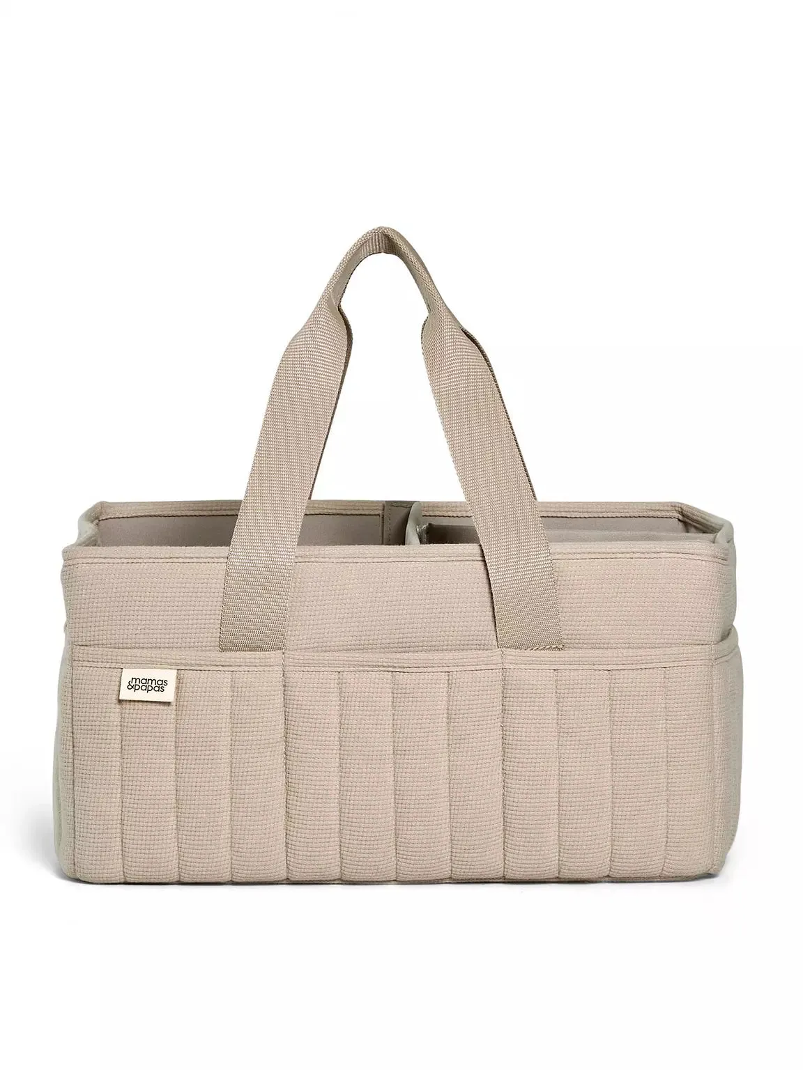 Mamas & Papas Nappy Caddy - Cashmere Waffle
