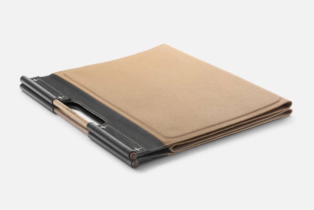 MATA™ Handcrafted Leather Fitness Mat Large