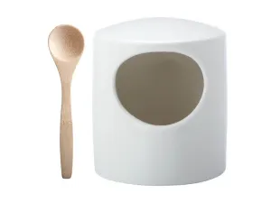 Maxwell & Williams Epicurious Salt Pig - White