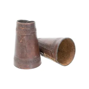 Meana Leather Cowboy Cuffs