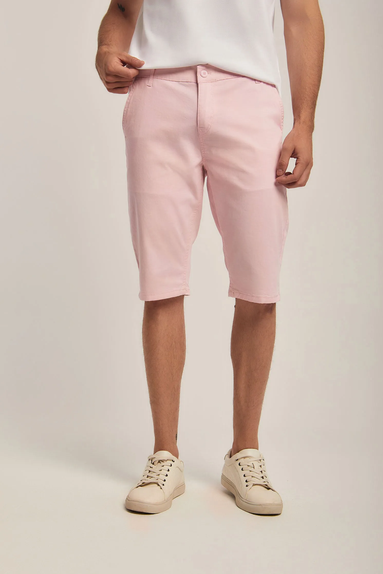 Men Shorts - Blush Pink