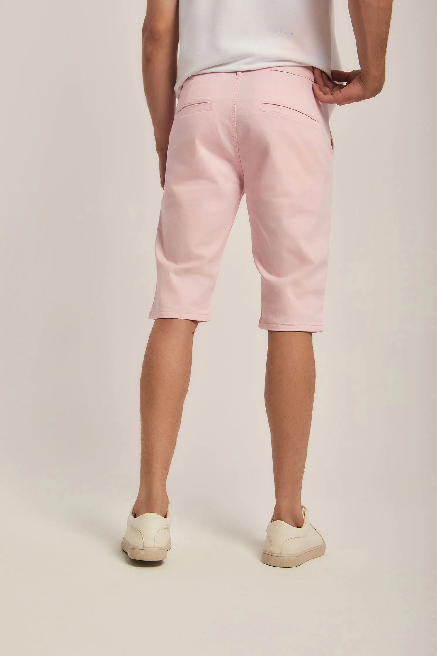 Men Shorts - Blush Pink