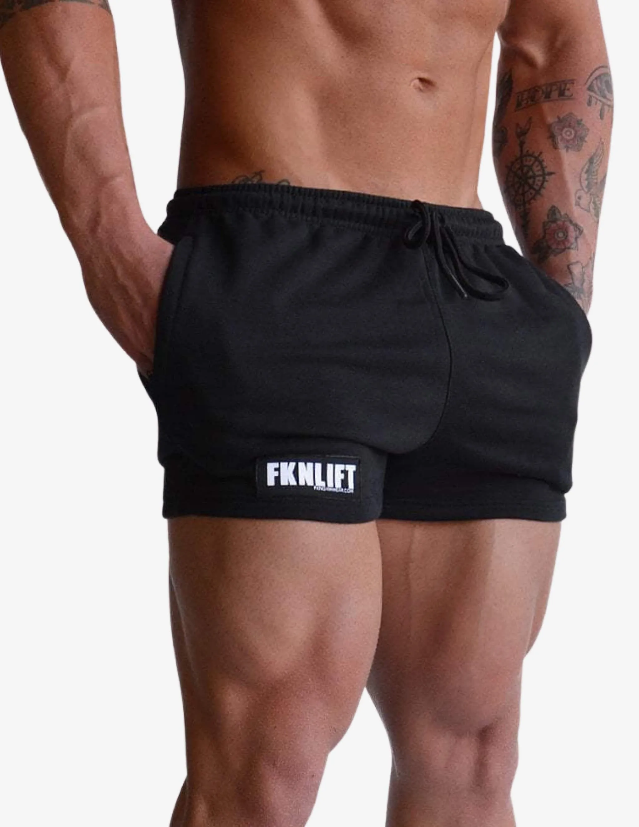 Men's Gym Shorts | FKNLIFT Black