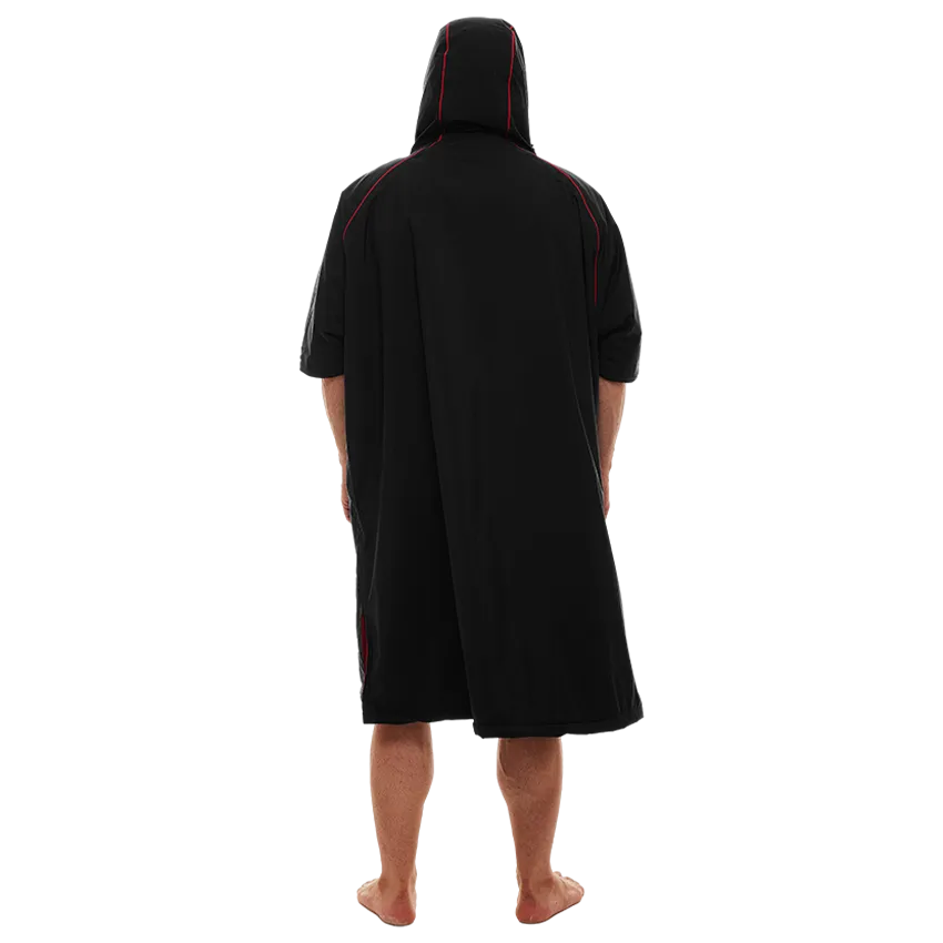 Men's Short Sleeve Pro Change Robe EVO - Black