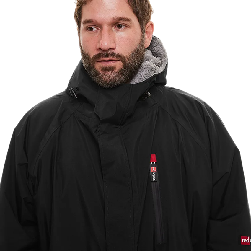 Men's Short Sleeve Pro Change Robe EVO - Black
