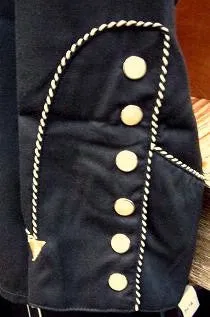 Men's Vintage Western Shirt Collection: Scully Gold Musical Notes