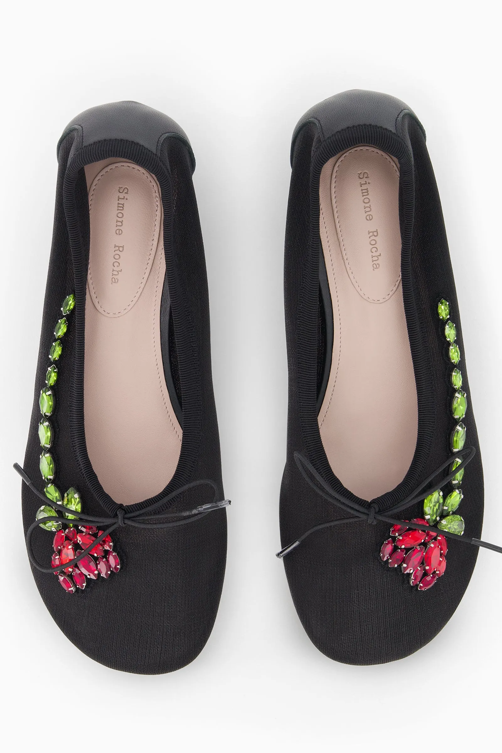 Mesh Ballerina Heel