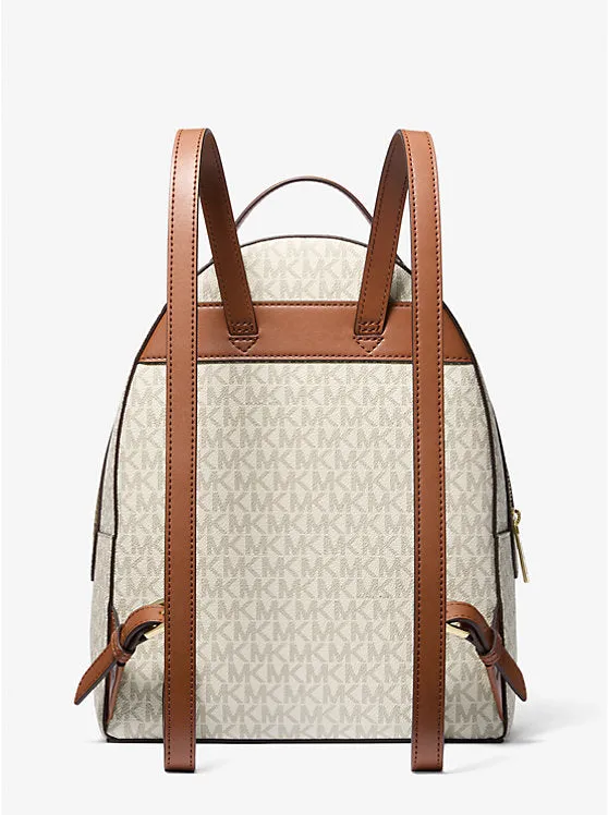 Micheal Kors Sheila Medium Logo Backpack Brown