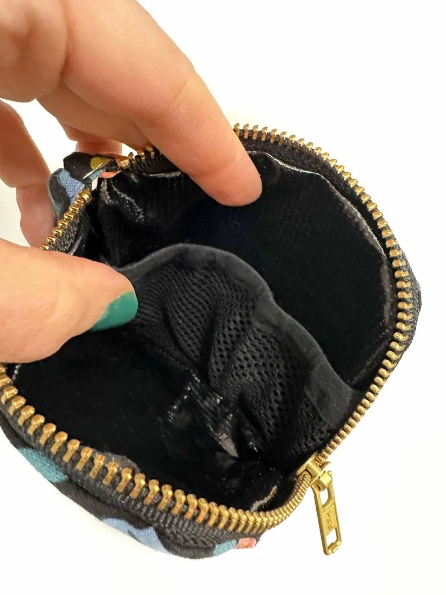 Midnight Garden Mini First Aid Pouch with Mesh Pocket