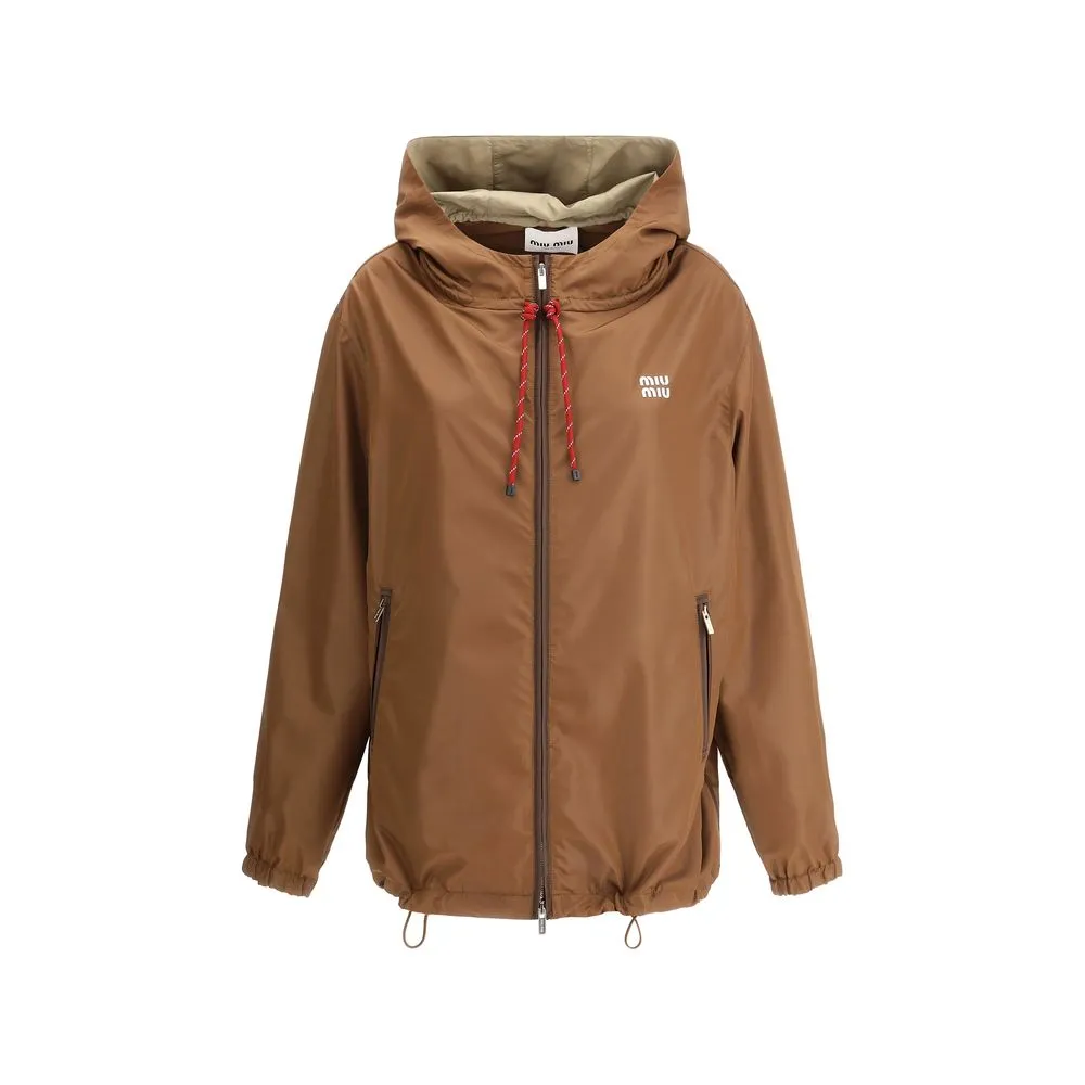 Miu Miu Waterproof hooded Jacket