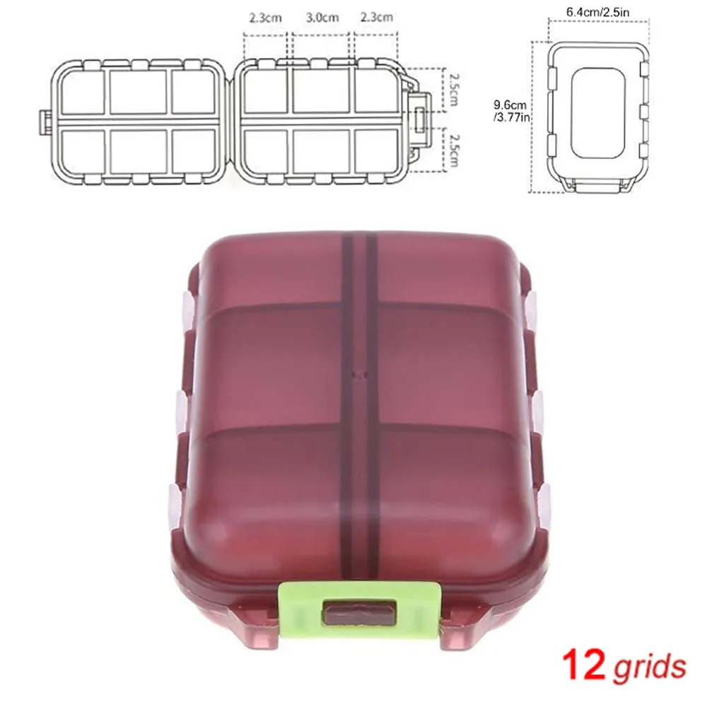 Moisture Proof Travel Pill Organizer