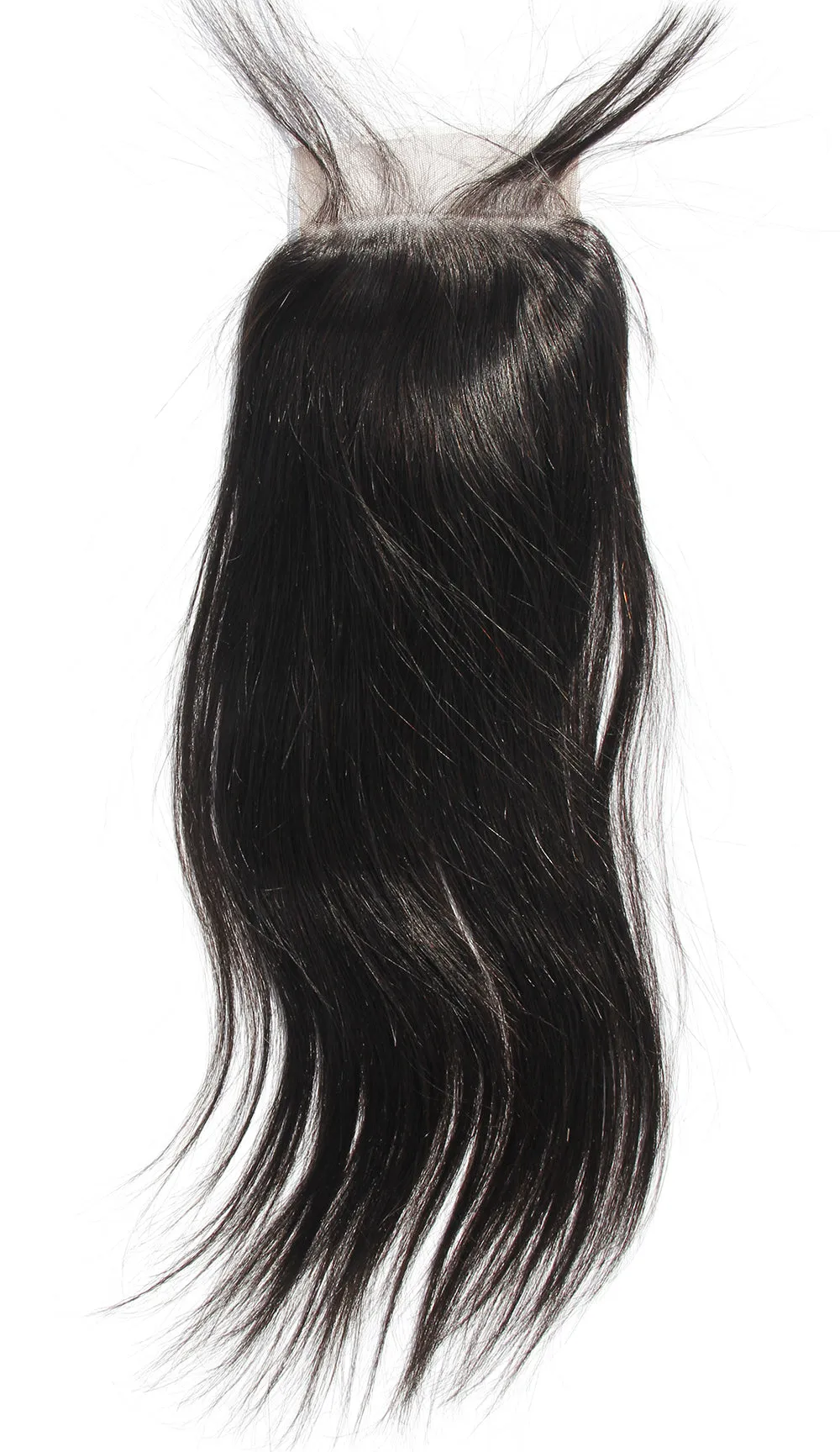 Ms Fenda Brazilian Virgin Human Hair Weaving Wefts 3 Bundles 1 piece 4x4 closure (Straight)