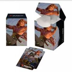 MTG: Kaldheim featuring Tyvar Kell PRO 100  Deck Box