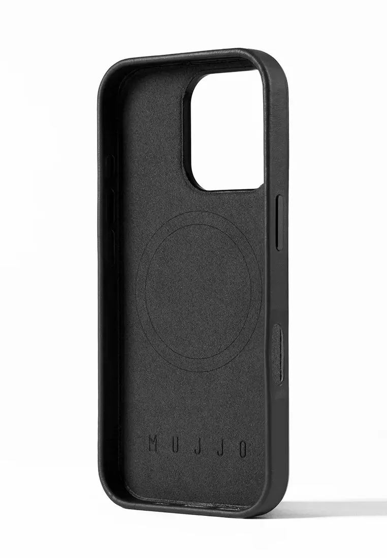 Mujjo Full Leather Case for iPhone 16 Pro