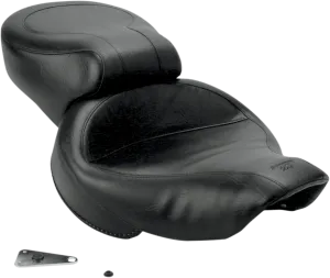 Mustang 75111 Wide Super Touring One-Piece Vintage Seat - No Studs