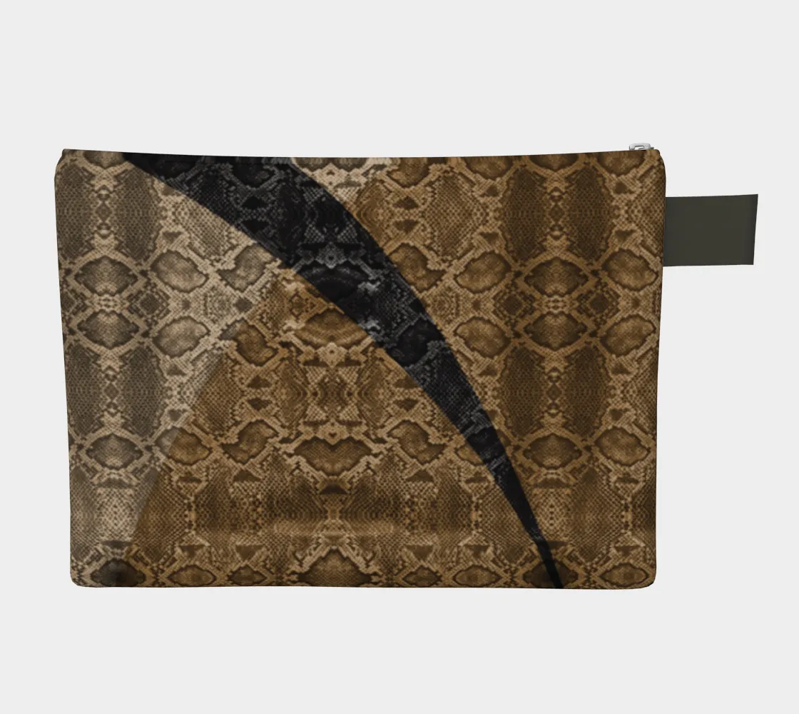 Nature Snakeskin Pouch
