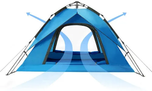 Naturehike automatic tent for 3-4 people - Blue