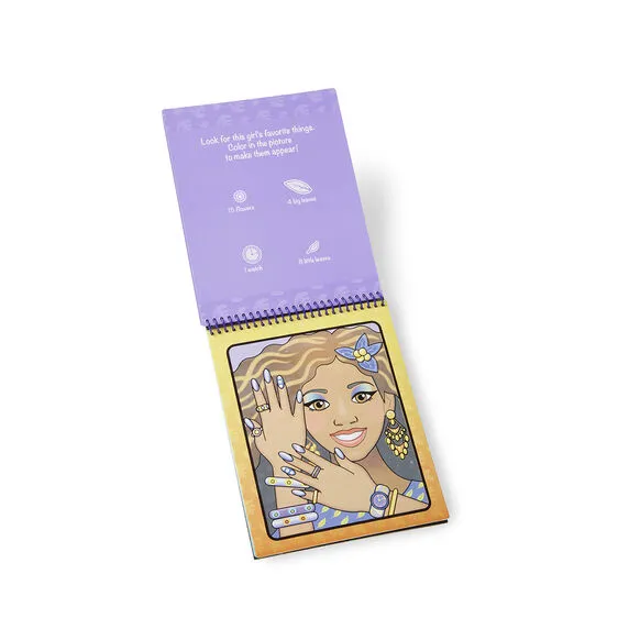 New Melissa & Doug Water Wow! Makeup & Manicures - On the Go Travel Activity