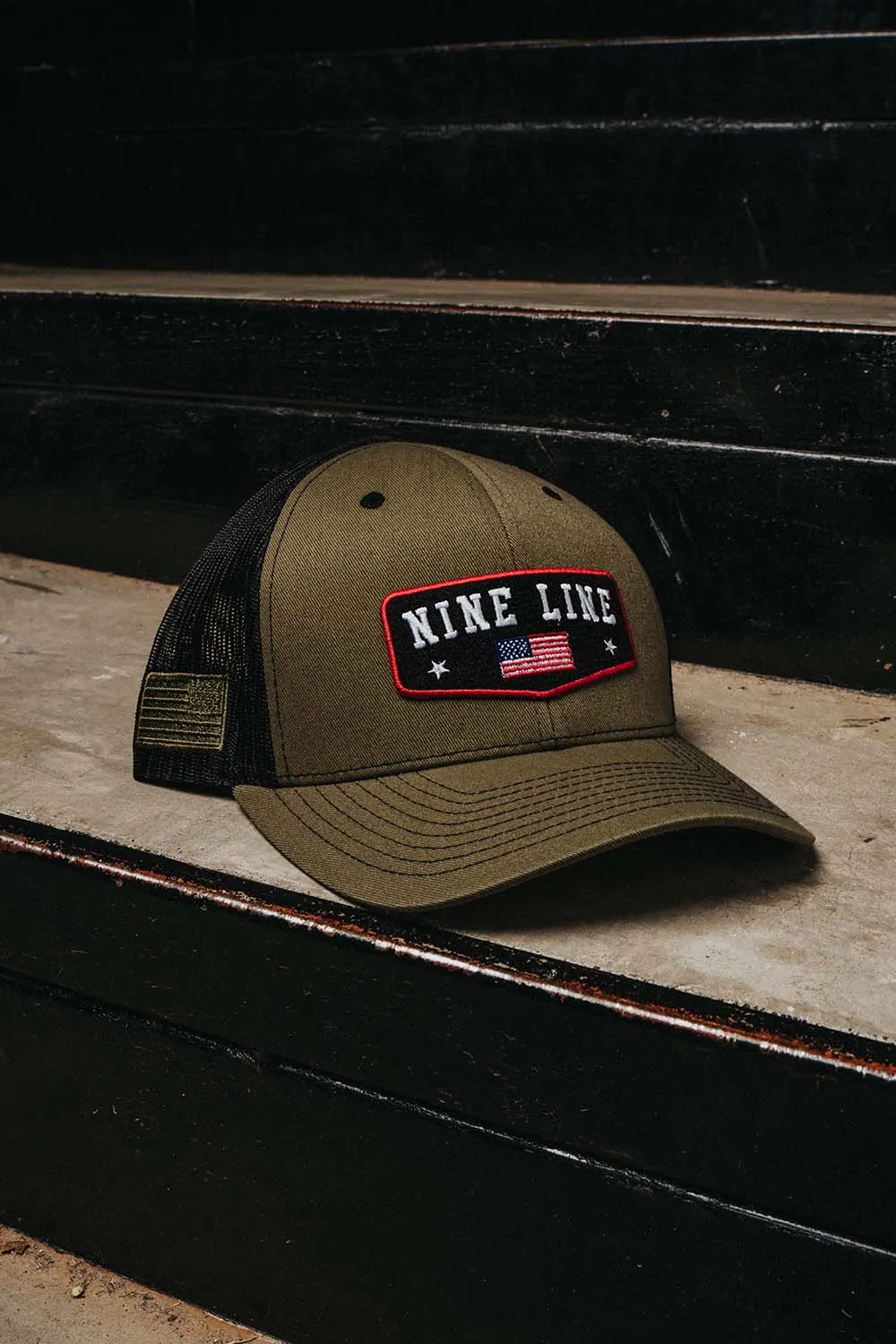Nine Line Patch Snapback Hat Collection