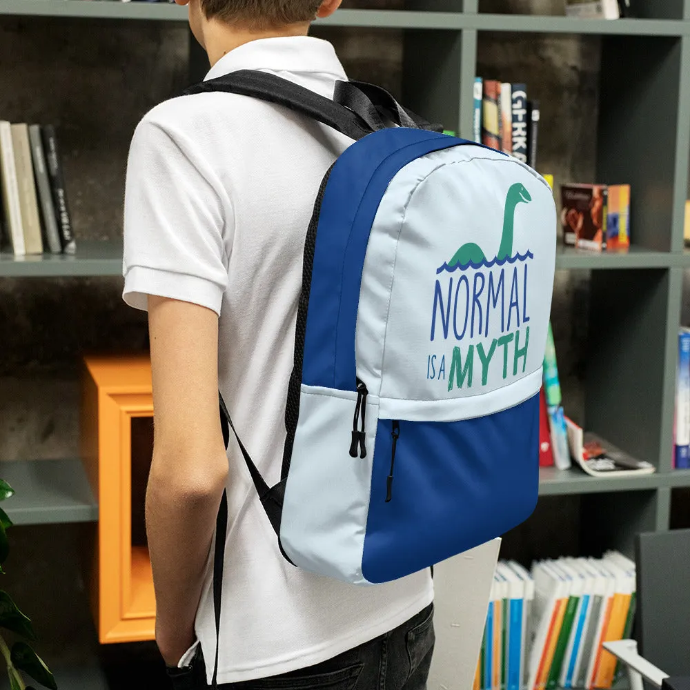 Normal is a Myth (Loch Ness Monster) Backpack