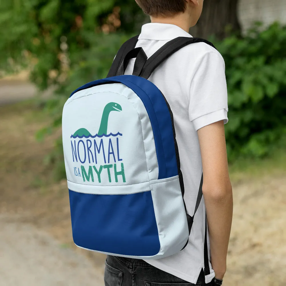 Normal is a Myth (Loch Ness Monster) Backpack