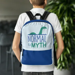 Normal is a Myth (Loch Ness Monster) Backpack