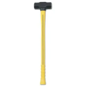 Nupla® Ergo-Power® Double-Face Steel-Head Sledge Hammer, 6 lb Head, 32 in Super Grip Handle, 27-806