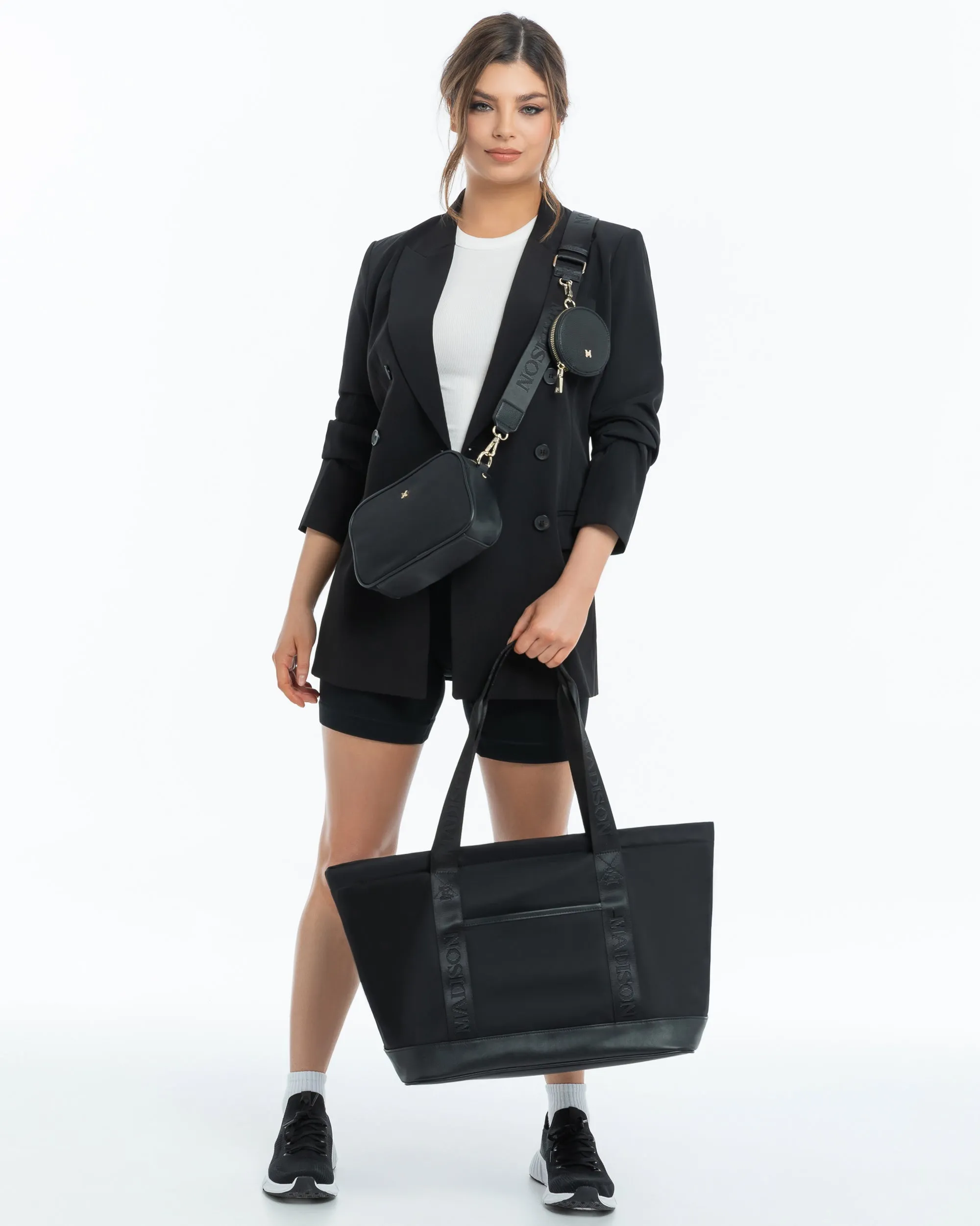 Nylon X-Large Shopper Tote