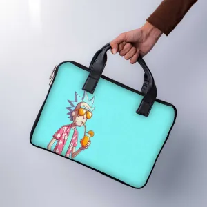 old man Laptop Sleeve With Handle
