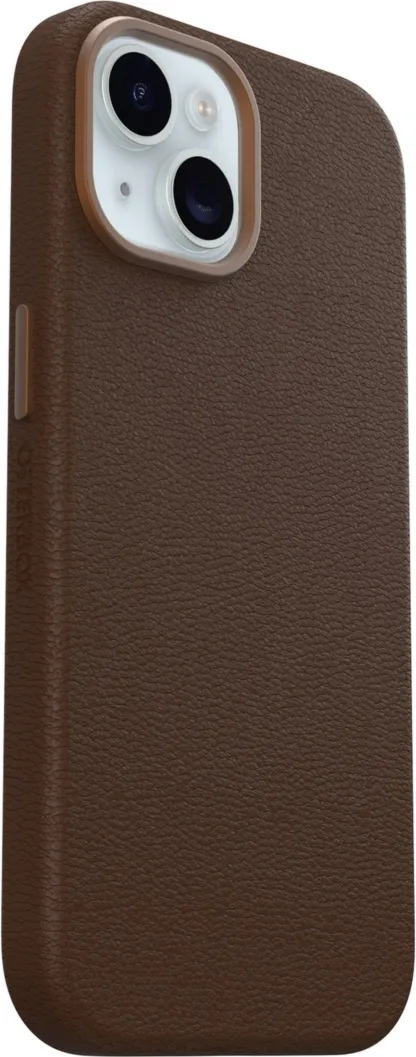 Otterbox - Symmetry Cactus Leather Case For Apple Iphone 15 - Rich Adobe