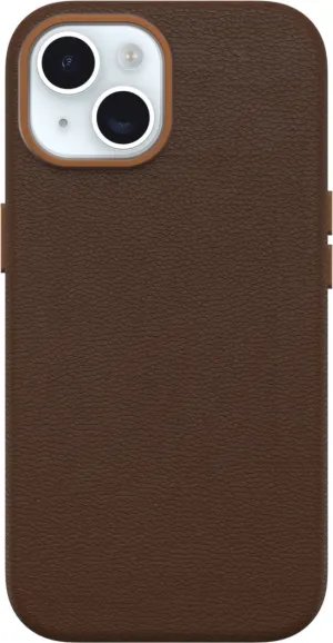 Otterbox - Symmetry Cactus Leather Case For Apple Iphone 15 - Rich Adobe