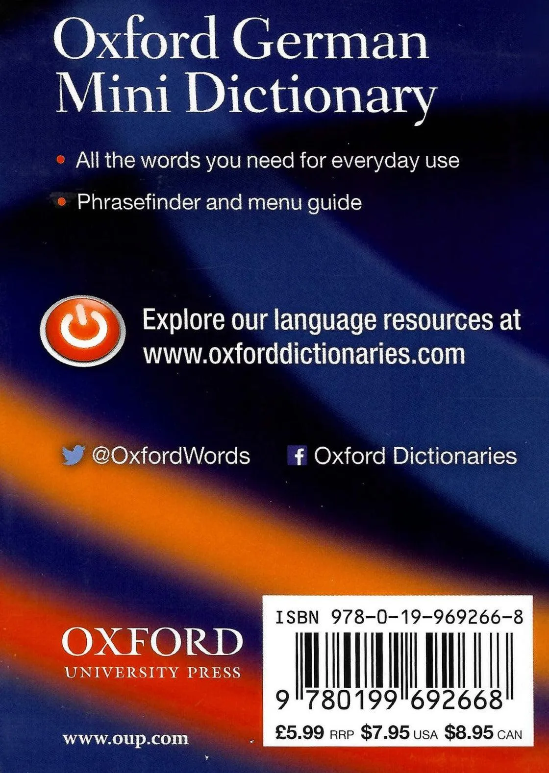 Oxford German Mini Dictionary