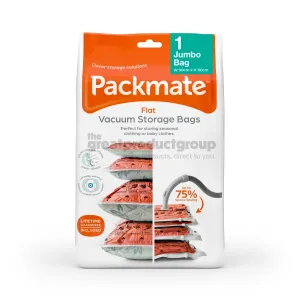Packmate JUMBO Flat Vacuum Storage Bag Sets (90x110cm)