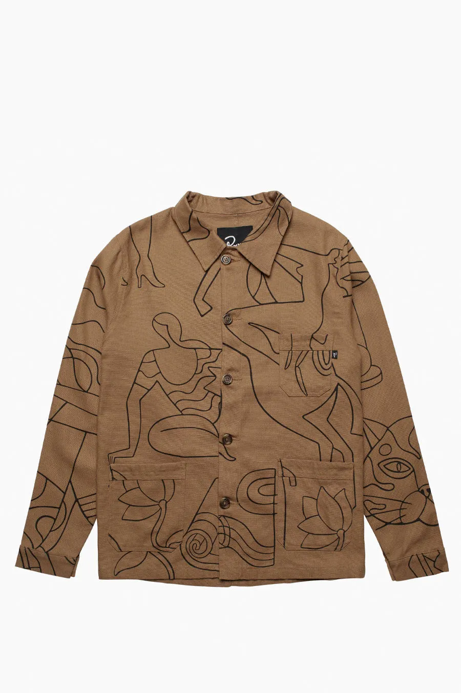PARRA EXPERIENCE LIFE WORKER JACKET CAMEL