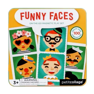 Petit Collage - Magic Play Set - Funny Faces
