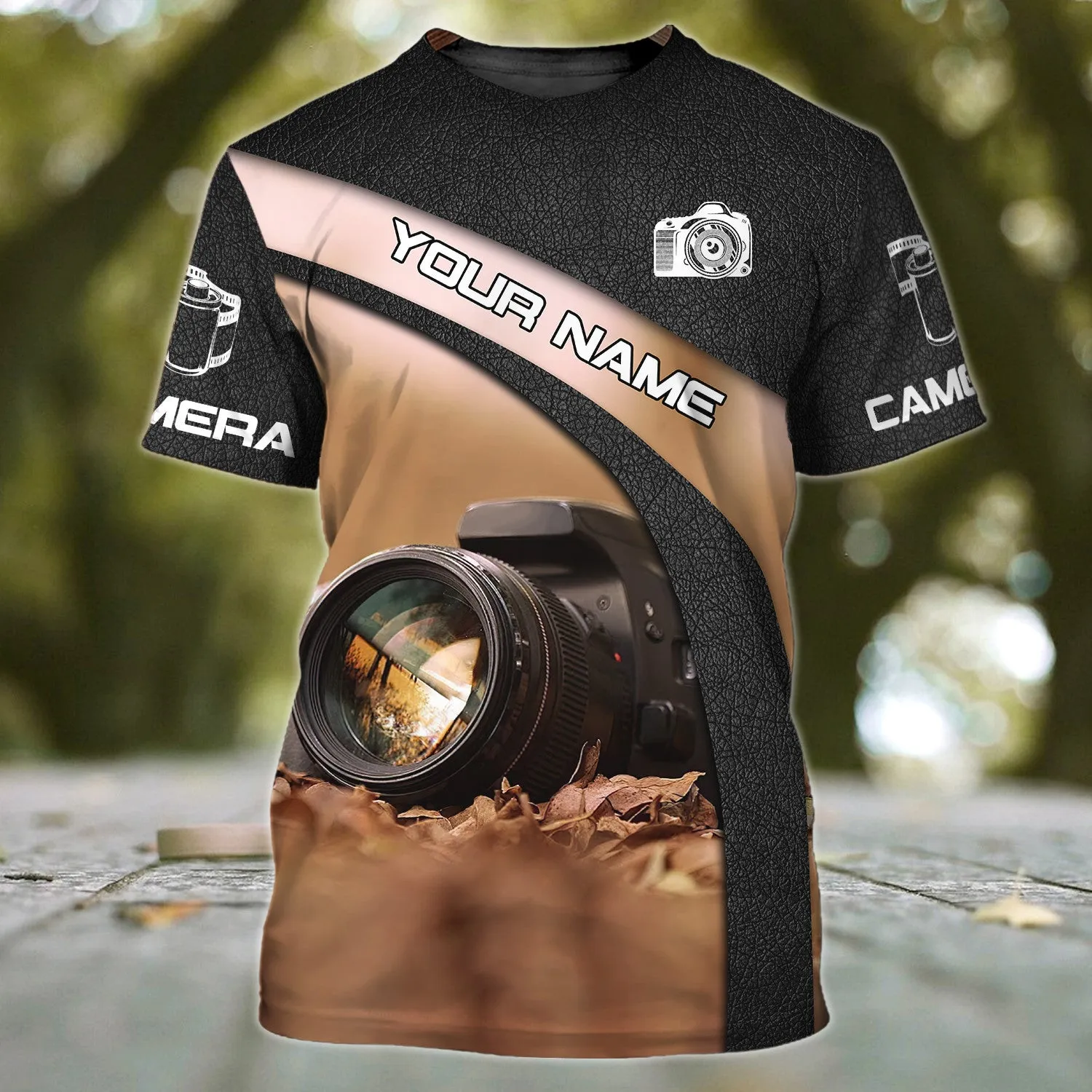 Photography 3D Tshirt, Videographer Tshirt 05