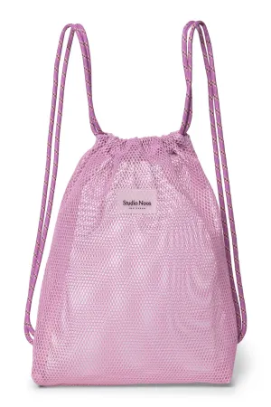 Pink Mesh Turnbeutel